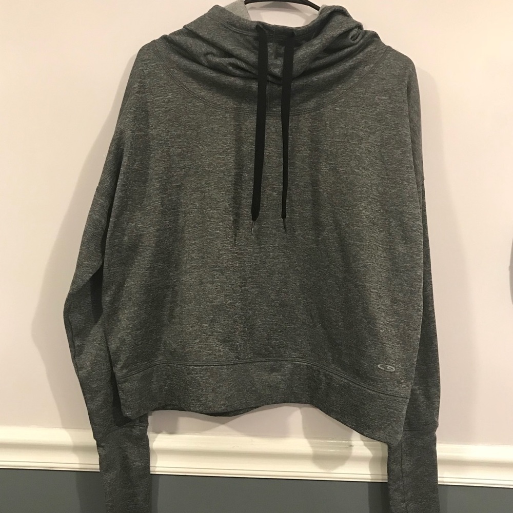 Champion crop hoodie